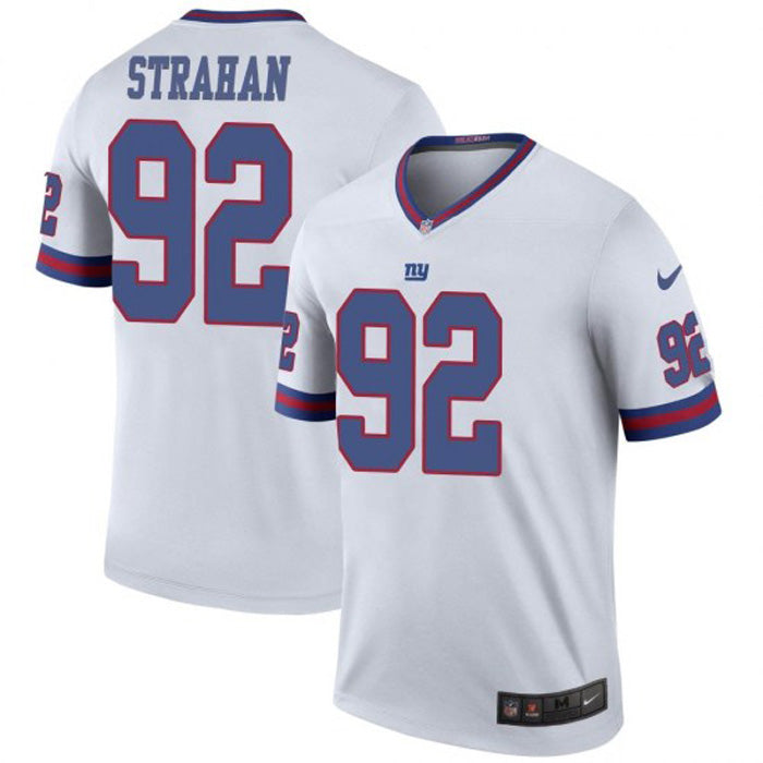 Youth New York Giants Michael Strahan Legend Jersey - White