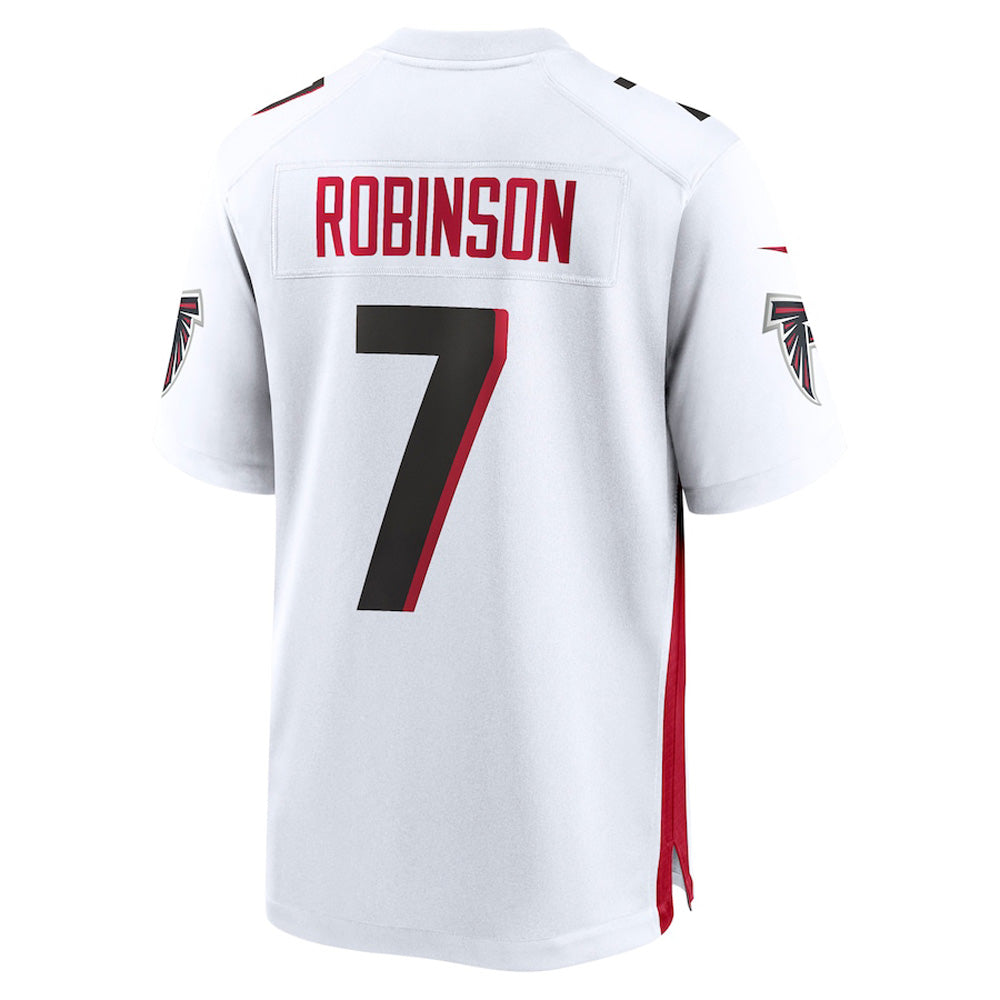 Youth Atlanta Falcons Bijan Robinson Game Jersey - White