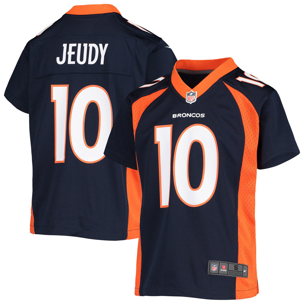Youth Denver Broncos Jerry Jeudy Game Jersey Navy